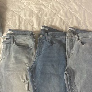 3 Pairs of Pacsun Jeans 31x32 (2 Pairs Stacked Skinny, 1 Skinny)